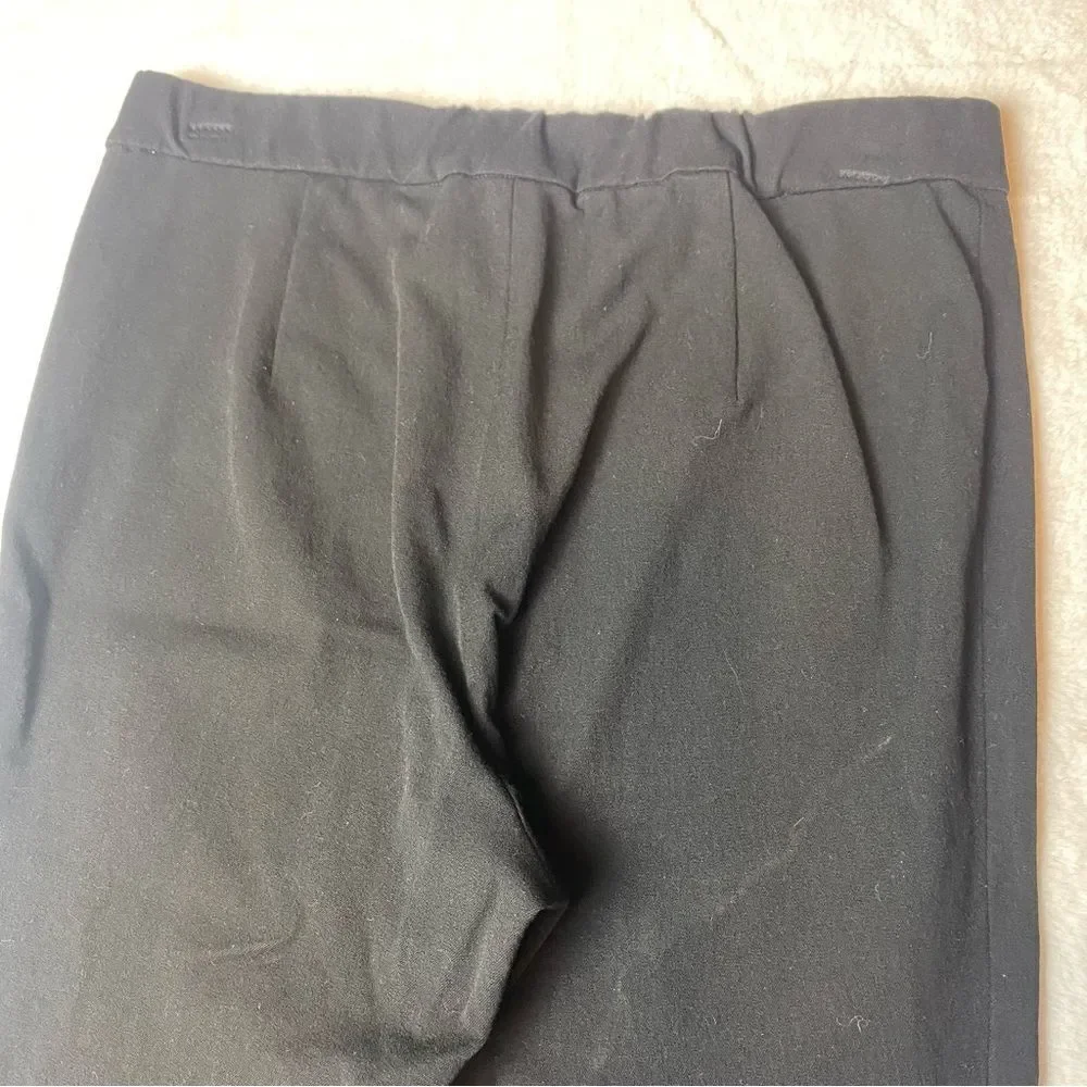Kate Spade Black Pull On Cigarette Pants Size 6